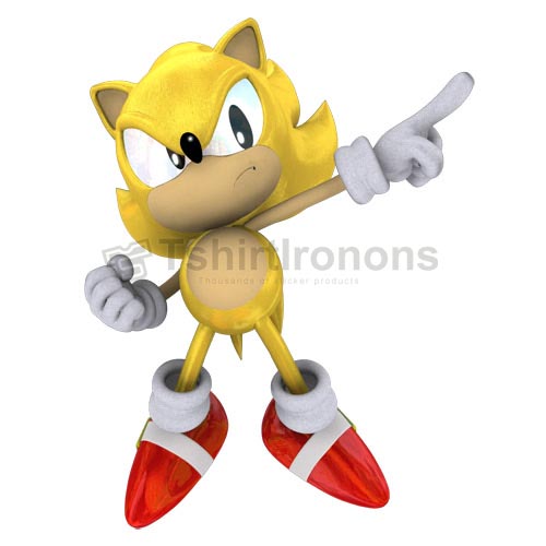 Sonic the Hedgehog T-shirts Iron On Transfers N7948